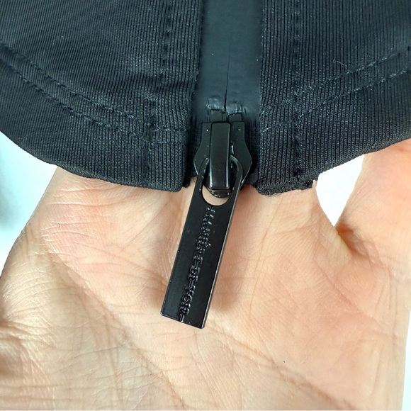 Maniere de voir NEOPRENE DOUBLE Zip top long sleeve black size 4 - Picture 5 of 12